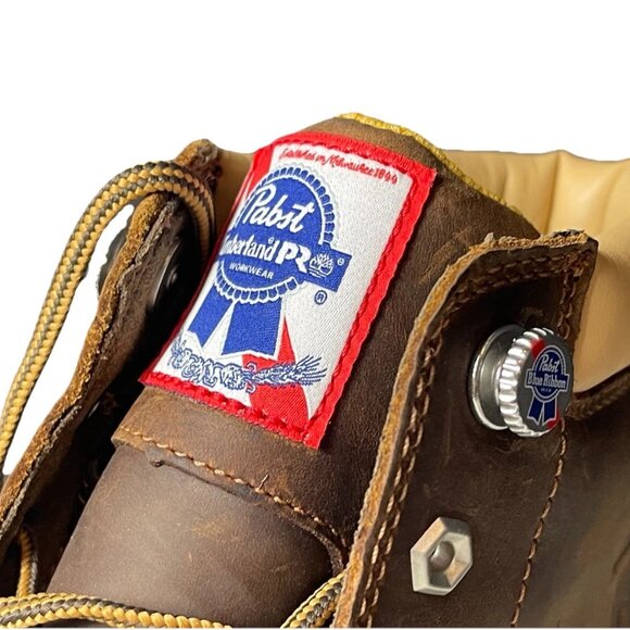 Timberland PRO Men's 6" PBR Pabst Gridworks Soft Toe Waterproof Boot - Picture 7 of 11